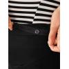 imageVerdusa Womens Maternity Elastic Waist Short Pencil Bodycon SkirtsBlack