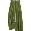 imageVerdusa Womens Plus Size Tie Knot Paperbag Waist Loose Wide Leg Pants