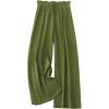 imageVerdusa Womens Plus Size Tie Knot Paperbag Waist Loose Wide Leg Pants