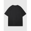 imageVerdusa Womens Summer Oversized Cute Shirt Graphic Print Short Sleeve Tunic Tops Casual Loose Drop Shoulder Crew Neck TeeBlack Bear