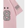 imageVerdusa Womens Summer Oversized Cute Shirt Graphic Print Short Sleeve Tunic Tops Casual Loose Drop Shoulder Crew Neck TeePink Leopard