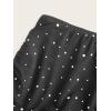 imageVerdusa Womens Mesh Ruched Pencil Skirt High Waisted Bodycon Mini SkirtsBlack Sequin