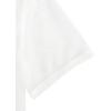 imageVerdusa Mens Sheer Mesh Button Up Shirt See Through Short Sleeve TopBright White