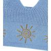 imageVerdusa Womens Crop Halter Tops Y2k Goth Clothes Crochet Cami Sleeveless Tie Backless Boho Knit Top CamisoleBlue