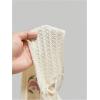 imageVerdusa Womens Crop Halter Tops Y2k Goth Clothes Crochet Cami Sleeveless Tie Backless Boho Knit Top CamisoleFloral Beige