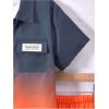 imageVerdusa Boys 2 Piece Outfits Ombre Short Sleeve Button Up Shirts and Elastic Waist Shorts SetOrange
