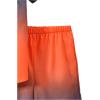 imageVerdusa Boys 2 Piece Outfits Ombre Short Sleeve Button Up Shirts and Elastic Waist Shorts SetOrange