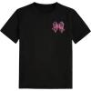 imageVerdusa Girls Coquette Bow Top Round Neck Short Sleeve Cute Graphic TeesBow Black