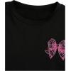 imageVerdusa Girls Coquette Bow Top Round Neck Short Sleeve Cute Graphic TeesBow Black