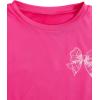 imageVerdusa Girls Coquette Bow Top Round Neck Short Sleeve Cute Graphic TeesBow Hot Pink