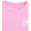 imageVerdusa Girls Coquette Bow Top Round Neck Short Sleeve Cute Graphic TeesBow Pink
