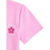 imageVerdusa Girls Coquette Bow Top Round Neck Short Sleeve Cute Graphic TeesPink