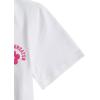 imageVerdusa Girls Coquette Bow Top Round Neck Short Sleeve Cute Graphic TeesWhite