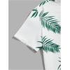 imageVerdusa Mens 2 Piece Outfit Colorblock Button Up Shirt and Drawstring Waist Shorts SetsDark Green