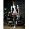 imageVerdusa Mens PU Leather Sleeveless Motorcycle Biker Vest JacketBlack