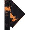 imageVerdusa Mens Tie Dye Short Sleeve Round Neck Graphic Tee TopsOrange