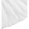 imageVerdusa Toddler Girls Elastic Waist Short A Line Skater Pleated SkirtWhite