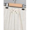 imageVerdusa Boys 2 Piece Outfits Linen Set Button Up Matching Set Short Sleeve Shirt and Drawstring Waist Vacation Pants SetBeige