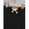 imageVerdusa Boys 2 Piece Outfits Linen Set Button Up Matching Set Short Sleeve Shirt and Drawstring Waist Vacation Pants SetBlack