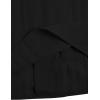imageVerdusa Boys 2 Piece Outfits Linen Set Button Up Matching Set Short Sleeve Shirt and Drawstring Waist Vacation Pants SetBlack