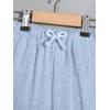 imageVerdusa Boys 2 Piece Outfits Linen Set Button Up Matching Set Short Sleeve Shirt and Drawstring Waist Vacation Pants SetBlue