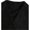 imageVerdusa Girls Faux Suede Tassel Vest 70s Hippie Cardigan Cowgirl Fringe JacketSolid Black