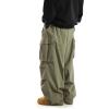 imageVerdusa Mens Drawstring Waist Pocket Side Loose Cargo Pants Baggy JoggersArmy Green