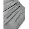 imageVerdusa Mens Drawstring Waist Pocket Side Loose Cargo Pants Baggy JoggersGrey