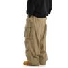 imageVerdusa Mens Drawstring Waist Pocket Side Loose Cargo Pants Baggy JoggersKhaki
