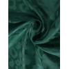 imageVerdusa Mens Satin Button Down Lapel Collar Leopard Print Short Sleeve ShirtGreen