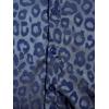 imageVerdusa Mens Satin Button Down Lapel Collar Leopard Print Short Sleeve ShirtRoyal Blue