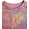imageVerdusa Toddler Girls Metallic Drop Shoulder Short Sleeve Round Neck Crop Tee TopLight Pink
