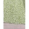 imageVerdusa Girls Floral Print Puff Sleeve Square Neck Shirred Swing A Line DressMint Green