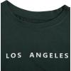 imageVerdusa Mens Graphic Tees Letter Print Short Sleeve Classic Tops Crewneck Casual T ShirtDark Green