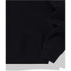 imageVerdusa Mens Quarter Zip Pullover Hoodies Long Sleeve Drop Shoulder Sweatshirt Casual PulloverBlack