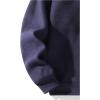 imageVerdusa Mens Quarter Zip Pullover Hoodies Long Sleeve Drop Shoulder Sweatshirt Casual PulloverBlue