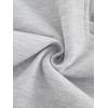 imageVerdusa Mens Quarter Zip Pullover Hoodies Long Sleeve Drop Shoulder Sweatshirt Casual PulloverGrey