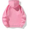 imageVerdusa Mens Quarter Zip Pullover Hoodies Long Sleeve Drop Shoulder Sweatshirt Casual PulloverPink