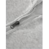 imageVerdusa Mens Quarter Zip Pullover Hoodies Long Sleeve Drop Shoulder Sweatshirt Casual PulloverWhite