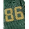 imageVerdusa Mens Jersey Hollow Out Number Graphic Tees Short Sleeve Collared T ShirtDark Green
