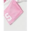 imageVerdusa Mens Leopard Print Short Sleeve Jersey Tshirt Color Block Loose Athletic Tee TopPink White