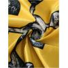 imageVerdusa Mens Leopard Print Short Sleeve Jersey Tshirt Color Block Loose Athletic Tee TopYellow Black