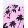 imageVerdusa Boys 2 Piece Outfit Summer Color Block Short Sleeve Tee and Shorts SetPink Black