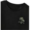 imageVerdusa Boys 2 Piece Set Tropical Print Summer Beach Set Short Sleeve Tee Top with Elastic Waist Short SetsDark Green