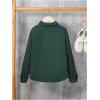 imageVerdusa Boys Casual Long Sleeve Shirts Button Up Shirt Collared Neck Jacket with Front PocketDark Green