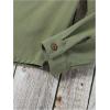 imageVerdusa Boys Long Sleeve Button Down Denim Shirts Jean Top with PocketsGreen