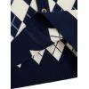 imageVerdusa Boys Sweater Vest Button Up Sleeveless Argyle Print Knit V Neck Cardigan Sweaters TopBlue