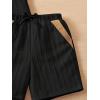 imageVerdusa Toddler Boys 2 Piece Outfits Colorblock Short Sleeve Shirt and Shorts SetBlack