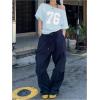 imageVerdusa Womens Off The Shoulder Letter Graphic Tees Shirts Jersey Short Sleeve Summer Tee TopsMint Blue