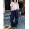 imageVerdusa Womens Off The Shoulder Letter Graphic Tees Shirts Jersey Short Sleeve Summer Tee TopsPink